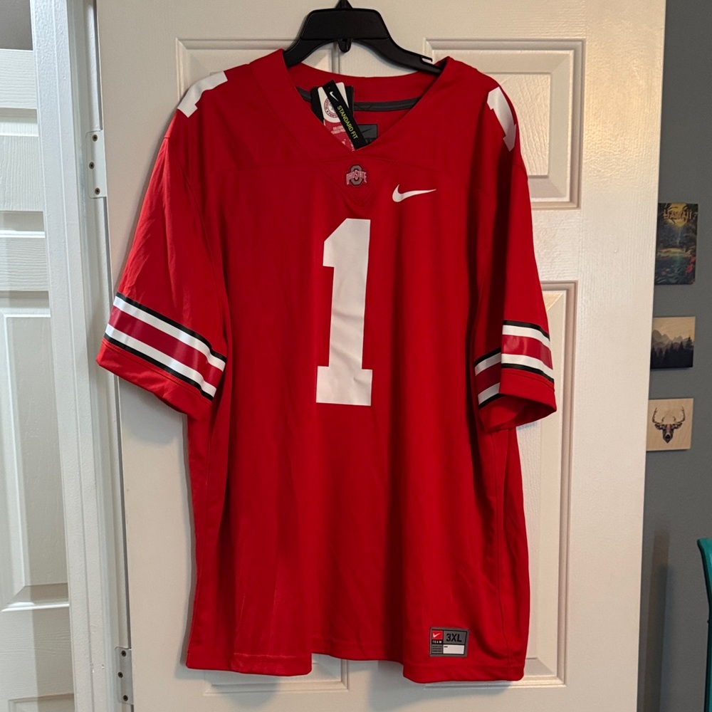 Nike Justin Fields Ohio State Jersey NWT